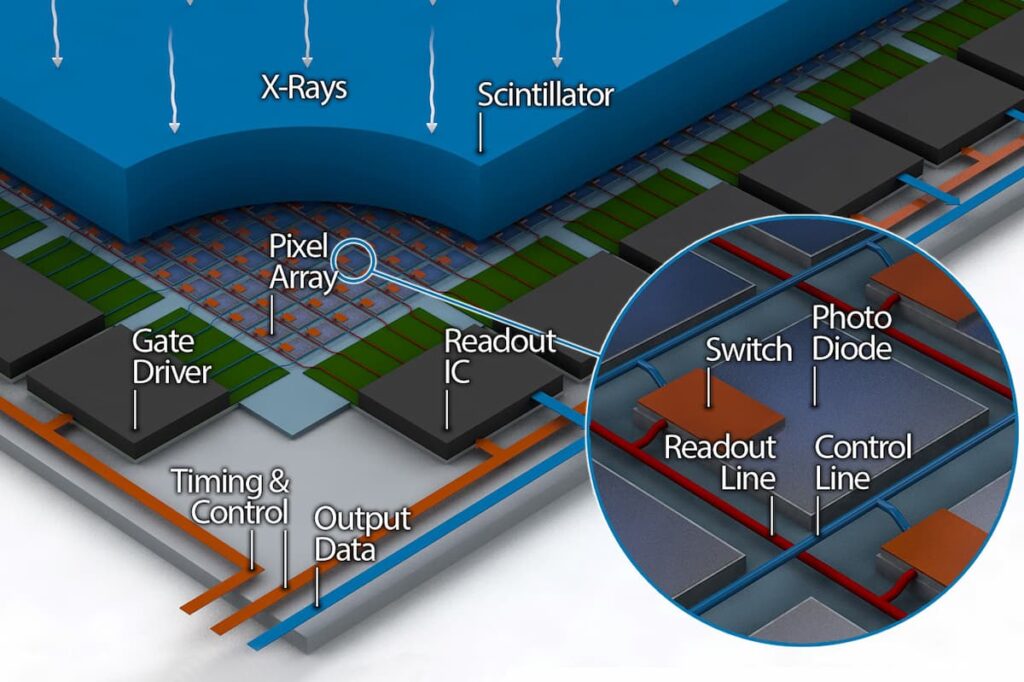 Flat panel detector